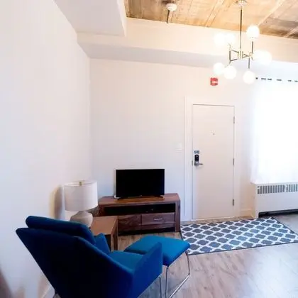 Suite avec chambre fermée