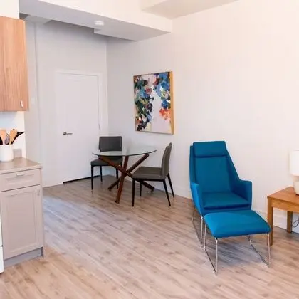 Suite avec chambre fermée