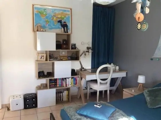 Dört Kişilik Oda, 2 Yatak Odası (private external bathroom)