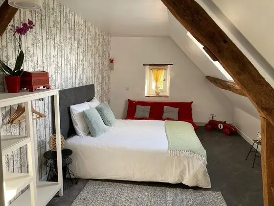 Classic Tek Büyük Yataklı Oda, Banyolu/Duşlu, Bahçe Manzaralı (Chambre 2)