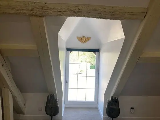 Signature Tek Büyük Yataklı Oda, Banyolu/Duşlu, Bahçe Manzaralı (Chambre 3)