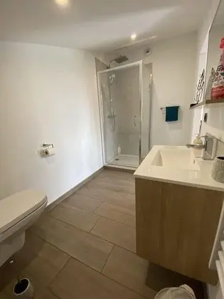 Comfort Tek Büyük Yataklı Oda, Banyolu/Duşlu, Bahçe Manzaralı (Chambre Granny)