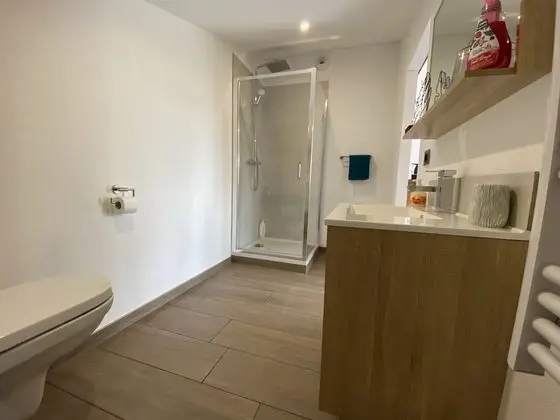 Comfort Tek Büyük Yataklı Oda, Banyolu/Duşlu, Bahçe Manzaralı (Chambre Granny)