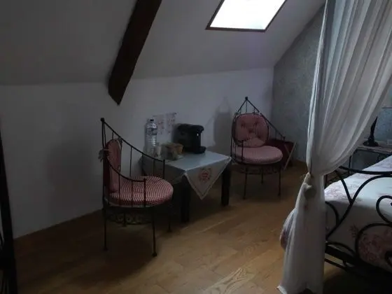 Superior Tek Büyük Yataklı Oda, Banyolu/Duşlu, Bahçe Manzaralı (Chambre Baldaquin)