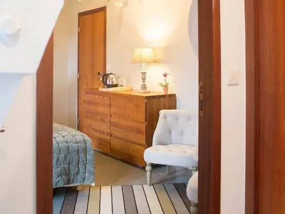 Superior Tek Büyük Yataklı Oda, Banyolu/Duşlu, Bahçe Manzaralı (Chambre L'Envolée)