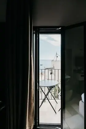 Deluxe Tek Büyük Yataklı Oda, Balkon (Santo Stefano)