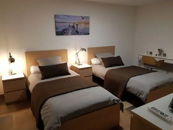 İki Ayrı Yataklı Oda, Banyolu/Duşlu, Park Manzaralı (Chambre)