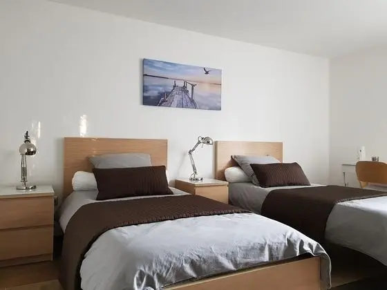 İki Ayrı Yataklı Oda, Banyolu/Duşlu, Park Manzaralı (Chambre)