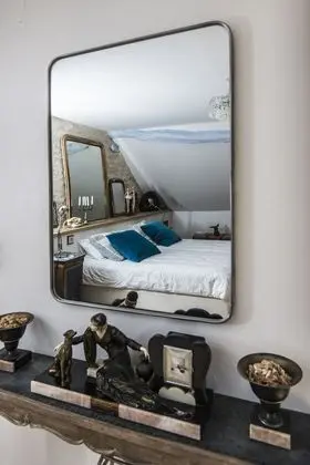 Luxury Tek Büyük Yataklı Oda, Banyolu/Duşlu, Kanal Manzaralı (Chambre Canal)