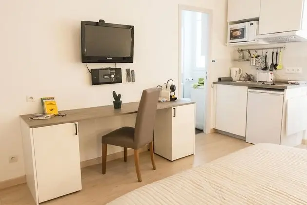 Stüdyo, Banyolu/Duşlu, Bahçe Manzaralı (Studio 21)