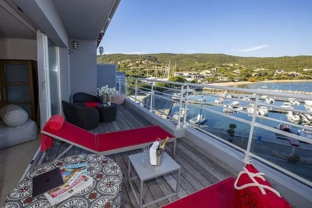 Süit, 2 Yatak Odası, Balkon, Deniz Manzaralı