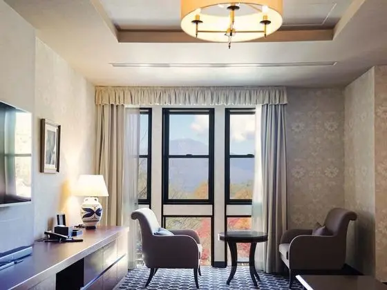 Deluxe Tek Büyük Yataklı Oda, Sigara İçilmez (Mt. Asama View)
