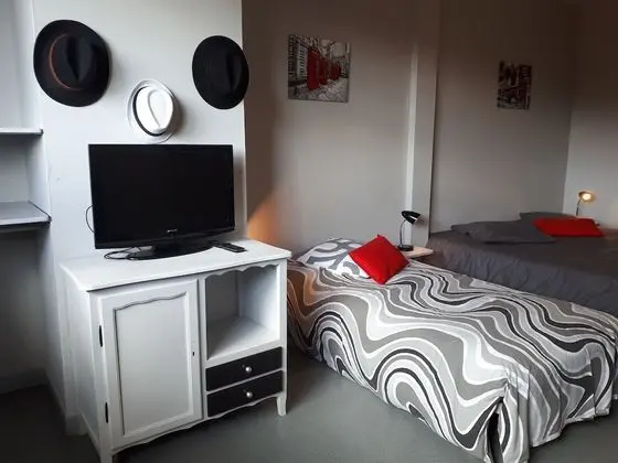 Family Üç Kişilik Oda, Birden Çok Yatak (Poivre et sel)