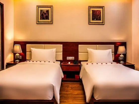 Deluxe İki Ayrı Yataklı Oda, Kısmi Deniz Manzaralı
