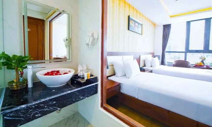 Deluxe İki Ayrı Yataklı Oda, Kısmi Deniz Manzaralı
