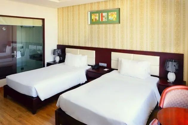 Deluxe İki Ayrı Yataklı Oda, Kısmi Deniz Manzaralı