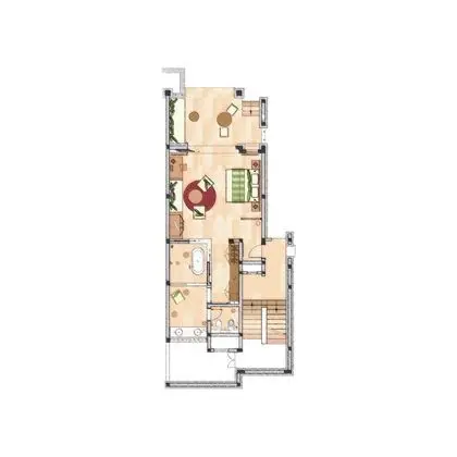 Luxury Lagoona Suite with Garden