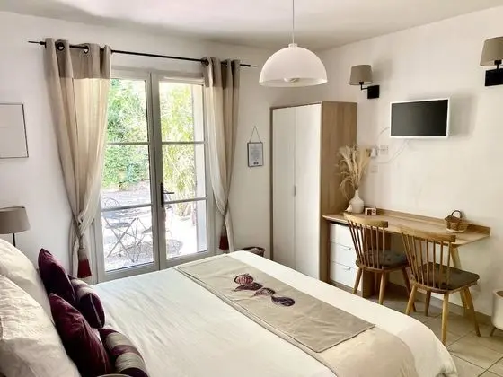 Comfort Tek Büyük Yataklı Oda, Özel Banyo (Figuier)