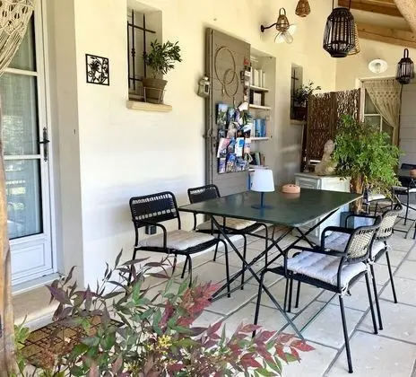 Family Süit, Özel Banyo, Havuz Manzaralı (Amandier)