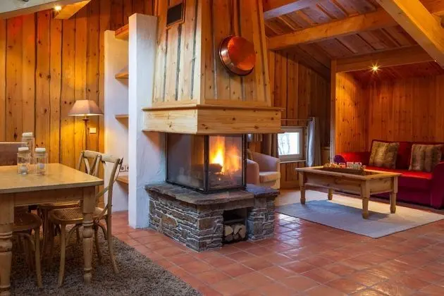 Premium Apart Daire, 1 Yatak Odası, Şömine, Dağ Manzaralı