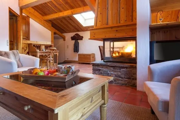 Premium Apart Daire, 1 Yatak Odası, Şömine, Dağ Manzaralı