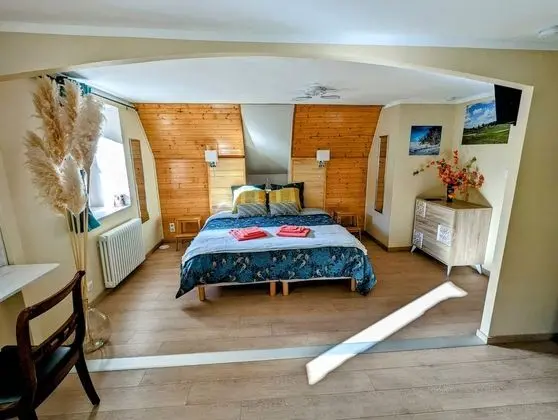 Premium Üç Kişilik Oda, Özel Banyo, Dağ Manzaralı (Chambre Printemps )