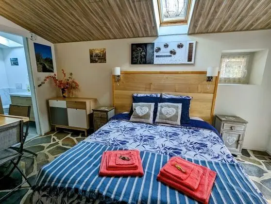 Traditional Tek Büyük Yataklı Oda, Özel Banyo, Zemin Kat (Chambre Automne )