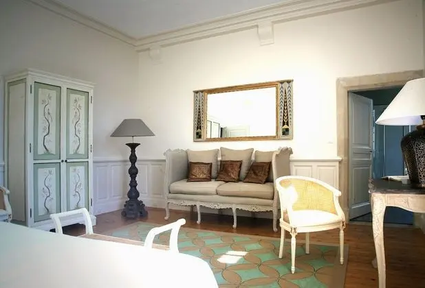 Superior Tek Büyük Yataklı Oda, Banyolu/Duşlu, Bahçe Manzaralı (Chambre de l'Amiral)
