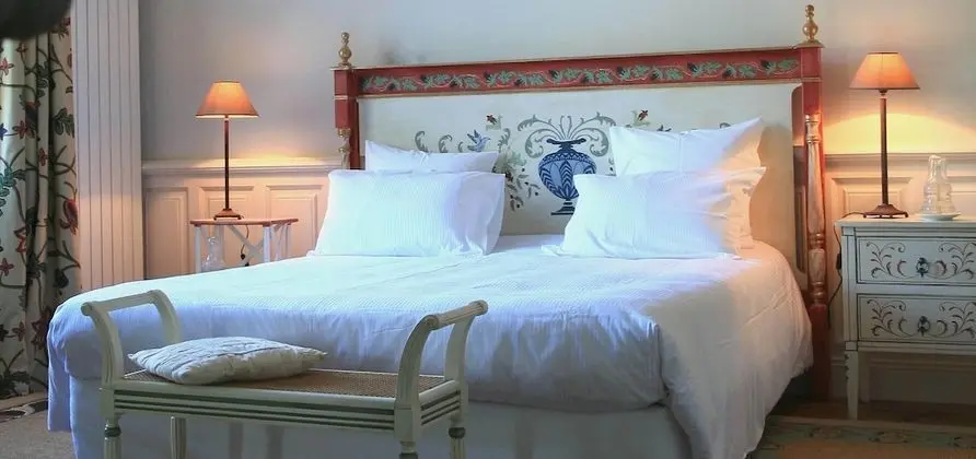 Superior Tek Büyük Yataklı Oda, Banyolu/Duşlu, Bahçe Manzaralı (Chambre de l'Amiral)