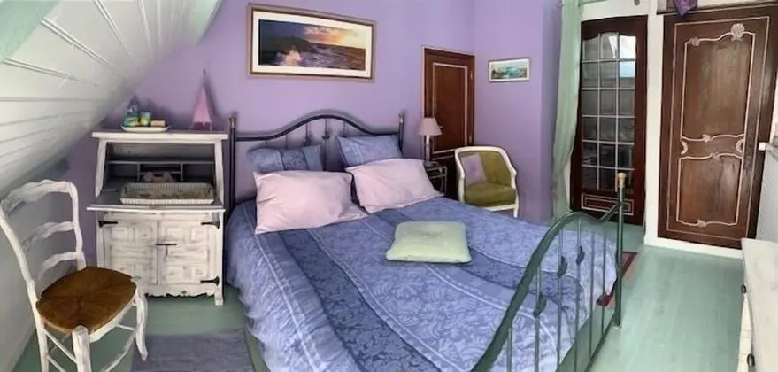 Classic Tek Büyük Yataklı Oda, Banyolu/Duşlu (Chambre Parme)