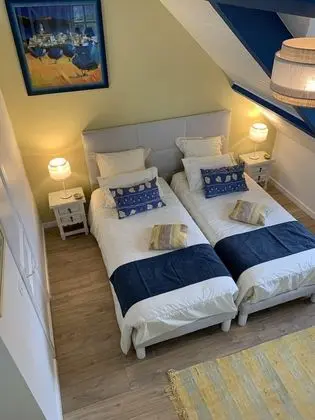 İki Ayrı Yataklı Oda, Banyolu/Duşlu (Chambre Jaune)