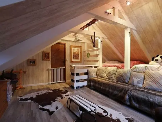 Dağ Evi, Banyolu/Duşlu, Dağ Manzaralı (Chalet + Appartement)