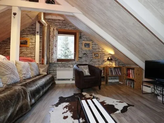 Dağ Evi, Banyolu/Duşlu, Dağ Manzaralı (Chalet + Appartement)