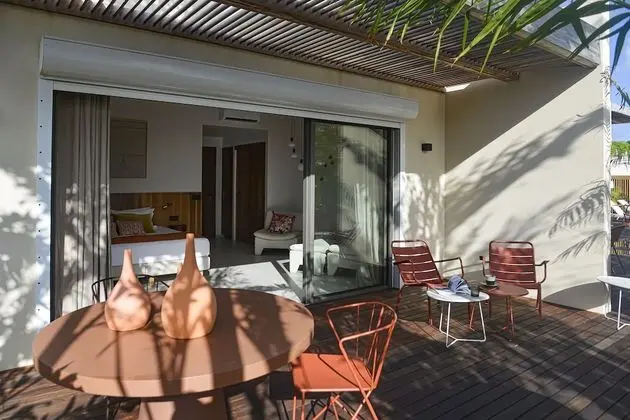 Deluxe Tek Büyük veya İki Ayrı Yataklı Oda, Engellilere Uygun, Bahçe Manzaralı