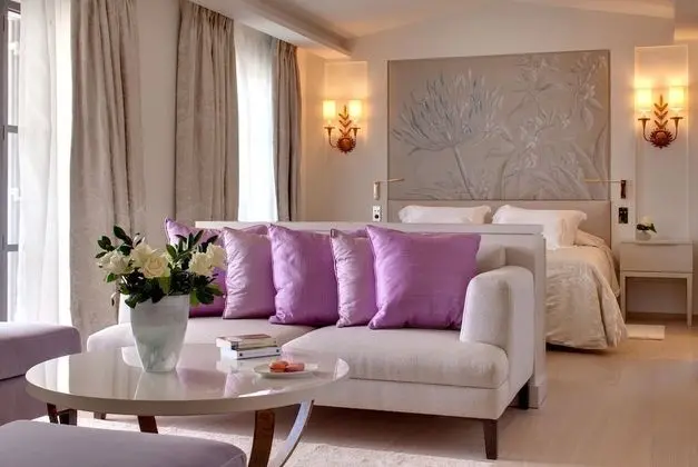 Junior Tek Büyük Yataklı Oda, Teras (Junior Suite Fleurs)