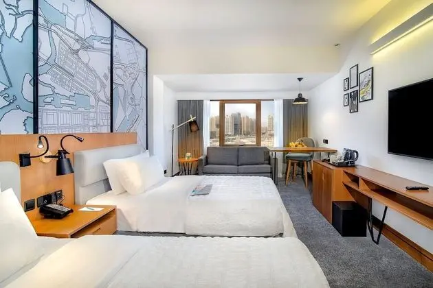 Deluxe Oda, 2 Tek Kişilik Yatak, Şehir Manzaralı