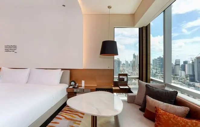 Deluxe Oda, 1 En Büyük (King) Boy Yatak, Sigara İçilmez (Deluxe Guest Room,1 King, Corner room)