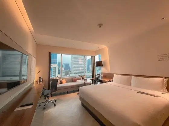 Deluxe Oda, 1 En Büyük (King) Boy Yatak, Sigara İçilmez (Deluxe Guest Room,1 King, Corner room)