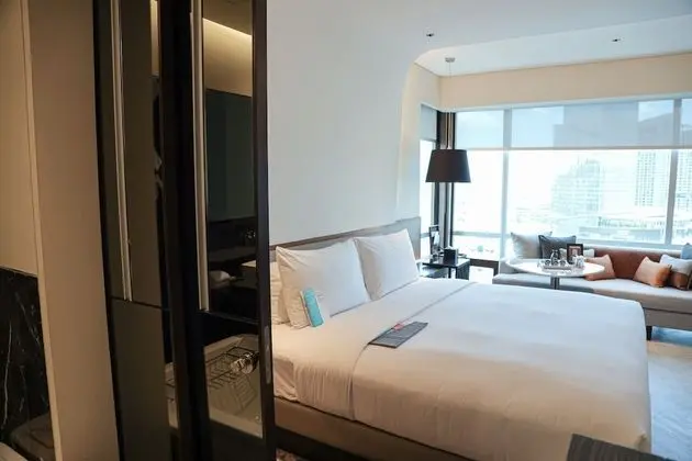 Deluxe Oda, 1 En Büyük (King) Boy Yatak, Sigara İçilmez (Deluxe Guest Room,1 King, Corner room)