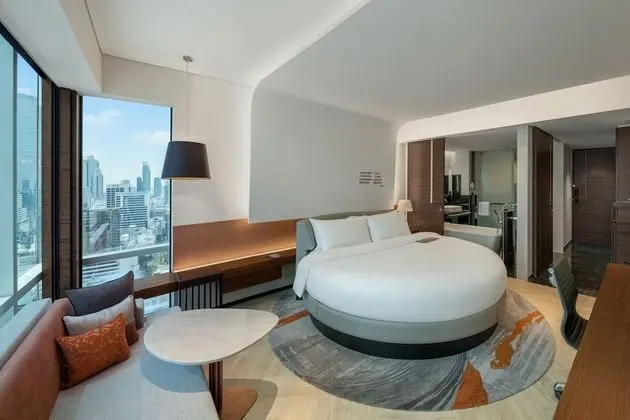 Executive Oda, 1 En Büyük (King) Boy Yatak, Sigara İçilmez (Round bed, High floor)