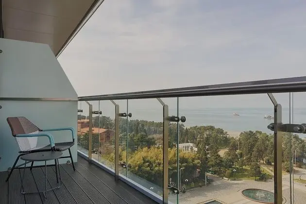Junior Süit, 1 En Büyük (King) Boy Yatak, Balkon, Deniz Manzaralı