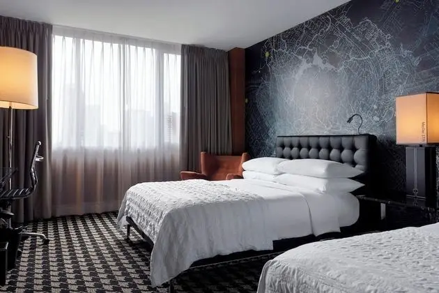 Deluxe Oda, 2 Çift Kişilik Yatak, Şehir Manzaralı