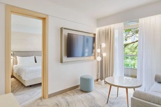 Family Süit, 2 Yatak Odası, Balkon, Avlu Manzaralı