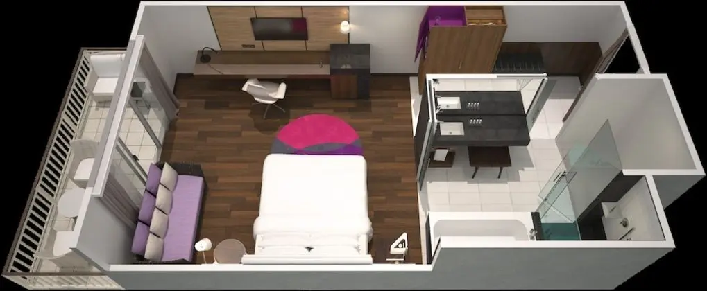 Oda, 1 En Büyük (King) Boy Yatak, Balkon, Bahçe Manzaralı