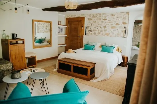 Superior Tek Büyük veya İki Ayrı Yataklı Oda, Banyolu/Duşlu, Bahçe Manzaralı