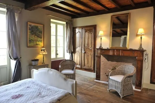 Tek Büyük Yataklı Oda, Banyolu/Duşlu, Bahçe Manzaralı (FIGUIER)