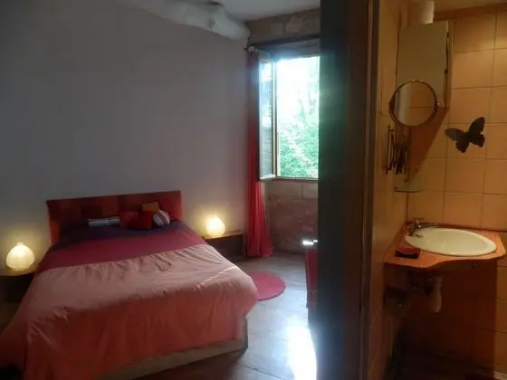 Tek Büyük Yataklı Oda, Özel Banyo, Bahçe Manzaralı