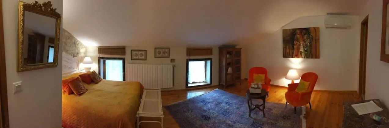 Tek Büyük Yataklı Oda, Bahçe Manzaralı (Le Carme)