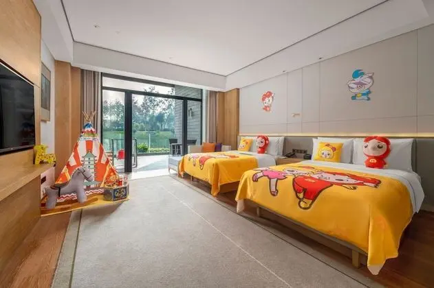 Family Oda, 2 Çift Kişilik Yatak, Balkon (Discovery Family Room)