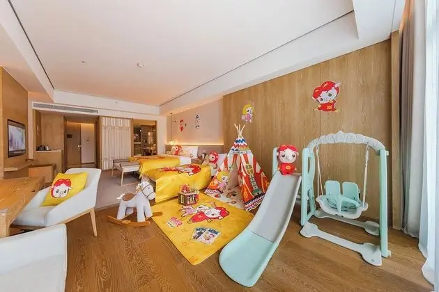 Family Oda, 2 Çift Kişilik Yatak, Balkon (Discovery Family Room)